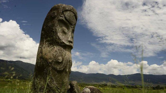Patung megalitikum yang berada di Lembah Bada menjadikannya sebagai monument megalitik terbaik yang ada di Indonesia. (handover/instagram (@bbtn_lorelindu))