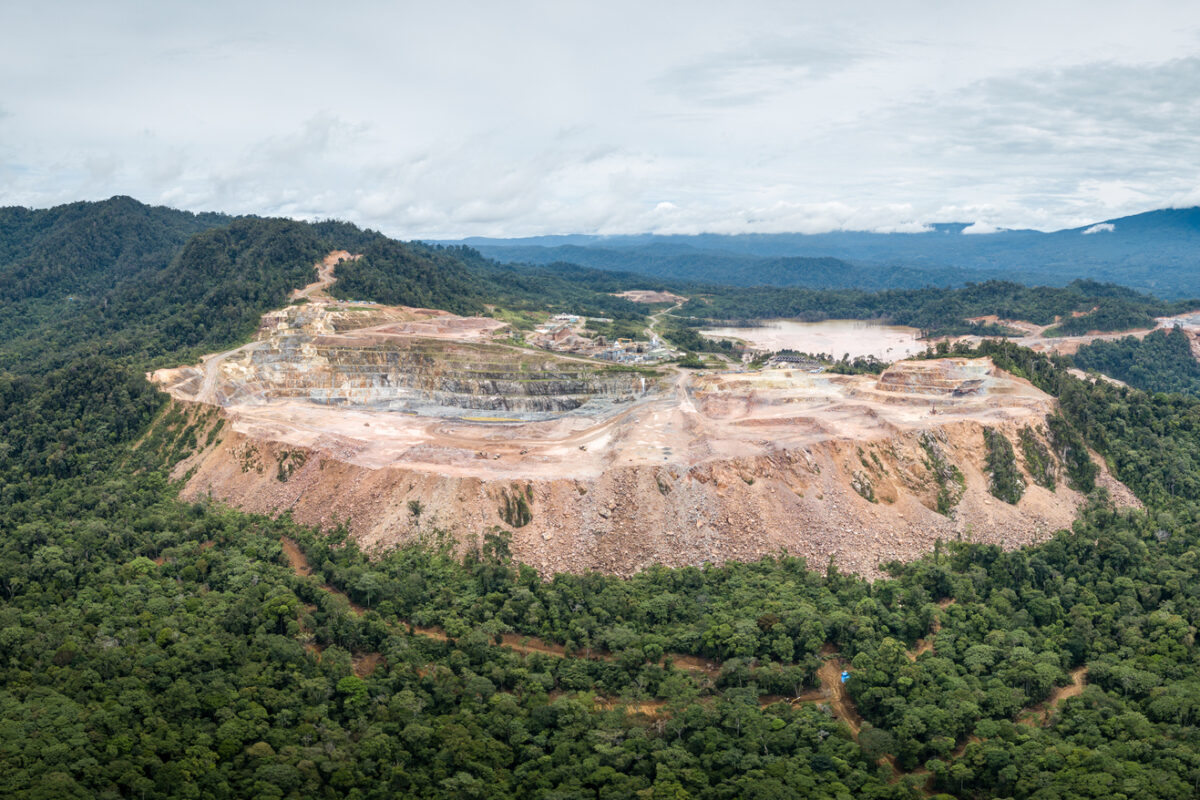 Tambang emas Martabe di Batang Toru, Sumatera Utara. Dok: Mighty Earth.